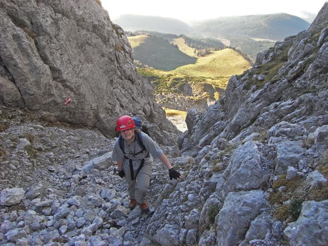 Daniela im Hochsessel (26. Okt.)