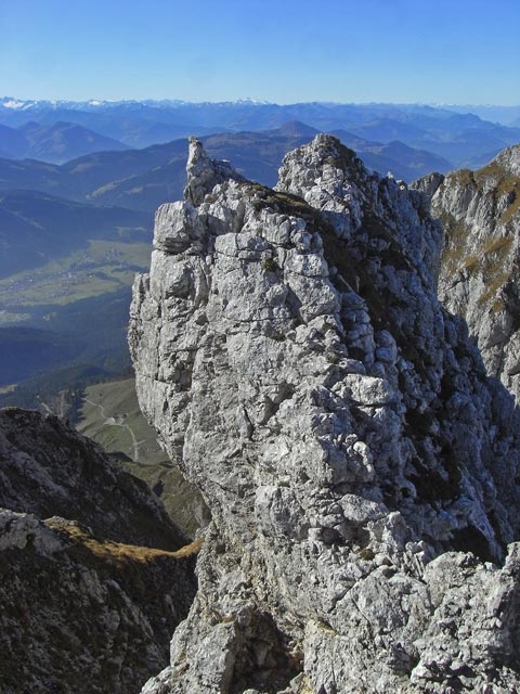 auf Weg 817 zwischen Hochsessel und Maukspitze (26. Okt.)