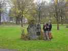 Daniela und ich in St. Johann in Tirol, 659 m (25. Okt.)