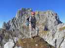 Daniela auf Weg 817 zwischen Hochsessel und Maukspitze (26. Okt.)