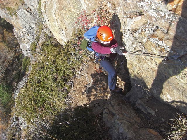 Daniela in der Schl&uuml;sselstelle