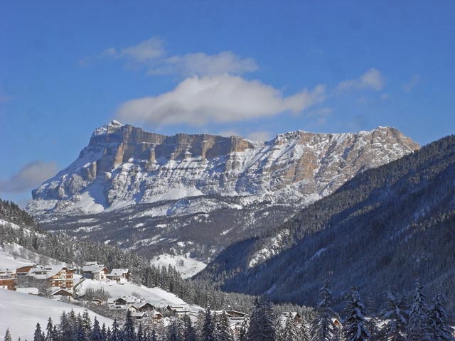 Fanesgruppe von Corvara aus (7. Dez.)