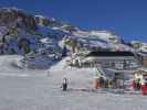 Bergstation des Sessellifts Campolongo (8. Dez.)