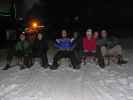 Andreas, Hanna, Thomas, Stefan, Karolin, Michael und Harald bei der Enzianhütte