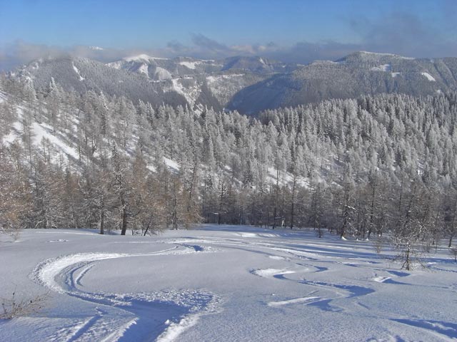 neben der Paradiesabfahrt (28. Dez.)