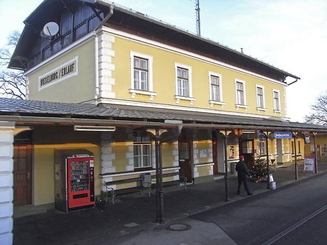 Bahnhof Wieselburg an der Erlauf (14. Dez.)