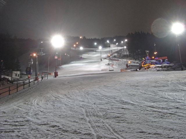 Weltcup-Piste Panorama am Hirschenkogel (15. Dez.)