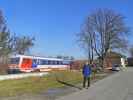 Ich beim Bahnhof Sulz Museumsdorf (25. Dez.)