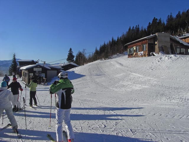 Talstation der Gipfellifte