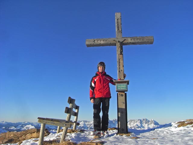 Ich am Pengelstein, 1.938 m (11. Jän.)