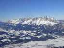 Kaisergebirge vom Kitzbüheler Horn aus (11. Jän.)