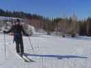 Erich auf der Piste des Sessellifts Kampstein