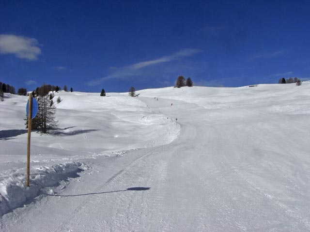 Abfahrt vom Pralongia nach Armentarola (22. M&auml;rz)