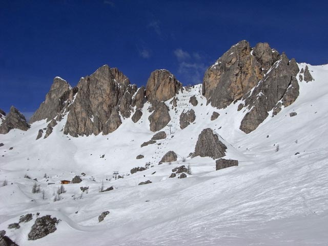 Sessellift Fedare/Croda Negra (22. M&auml;rz)