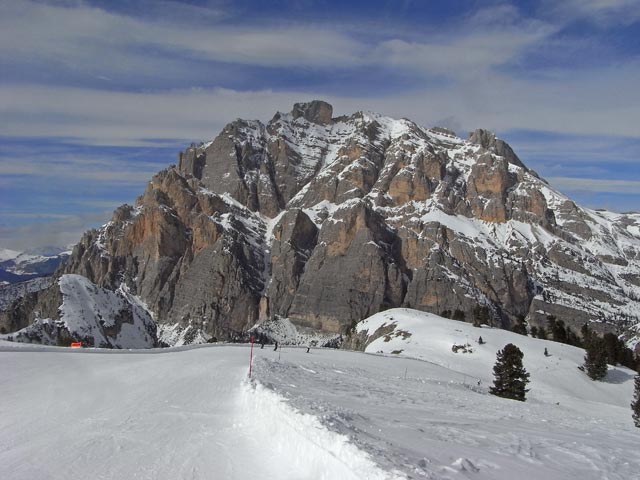 Abfahrt vom Lagazuoi nach Armentarola (22. M&auml;rz)