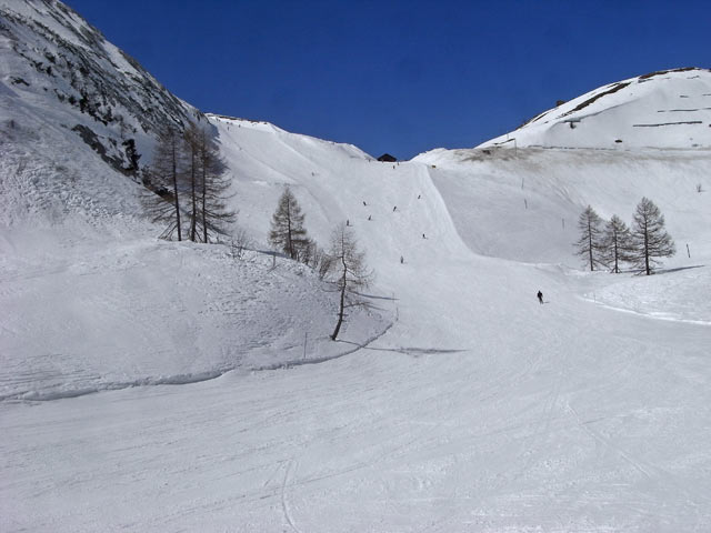 Abfahrt des Sessellifts Padon 2&deg; (23. M&auml;rz)