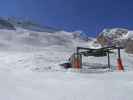 Bergstation des Sessellifts Passo Fedaia-S.d.Mul (23. März)