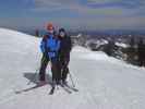 Christoph und Gudrun bei der Bergstation der Gipfellifte