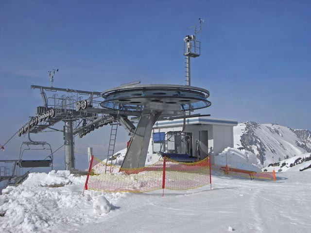 Bergstation der 4er-Sesselbahn Schneiderkogel, 1.766 m