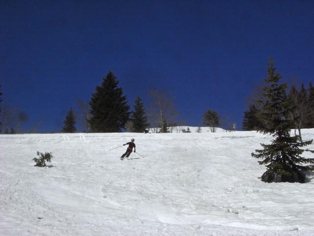 Ich im freien Gel&auml;nde s&uuml;dlich des Steilhangs
