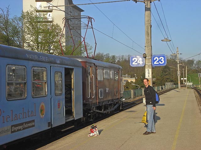 Michael in St. Pölten Hbf