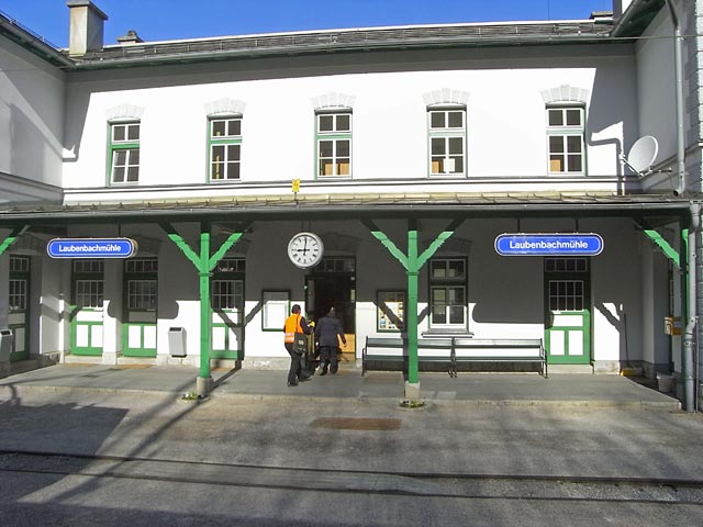 Bahnhof Laubenbachmühle, 535 m