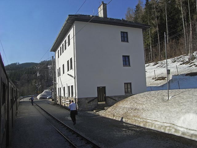 Bahnhof Gösing, 891 m