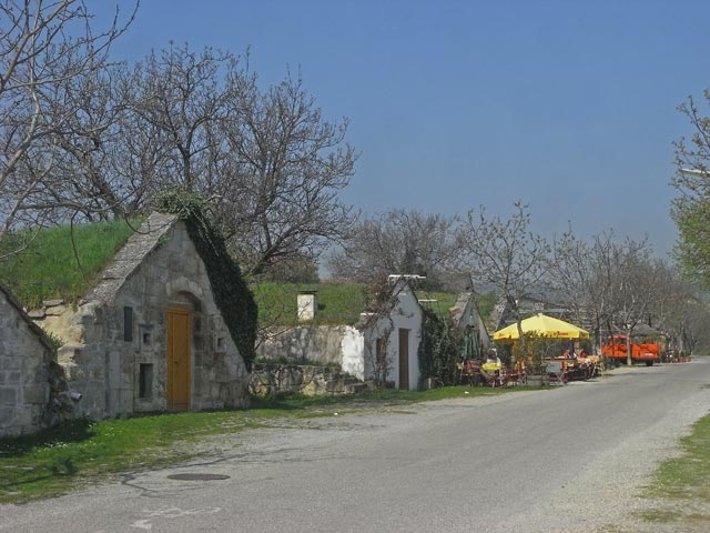 Kellergasse in Purbach am Neusiedler See