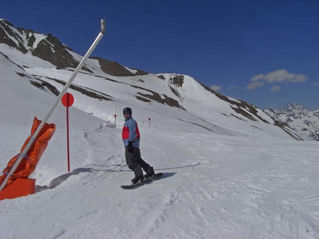 Markus auf der Piste 32 (15. Apr.)