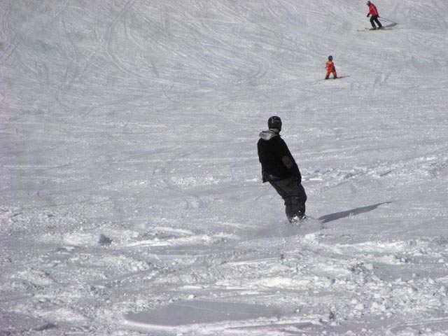 Markus auf der Piste 11 (17. Apr.)