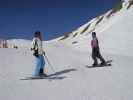 Mama und Markus auf der Piste 70 (15. Apr.)