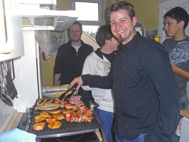 Reinhard, Udo, Markus und Klaus