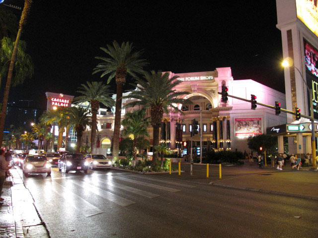 Hotel Caesars Palace in Las Vegas (4. Mai)