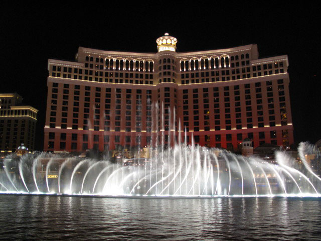 Hotel Bellagio in Las Vegas (4. Mai)