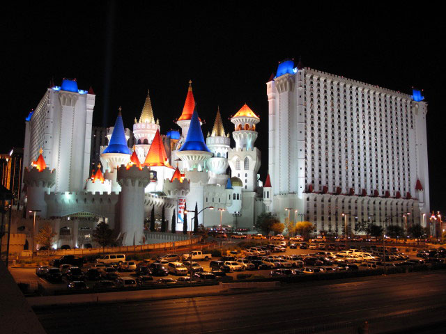 Hotel Excalibur in Las Vegas (4. Mai)