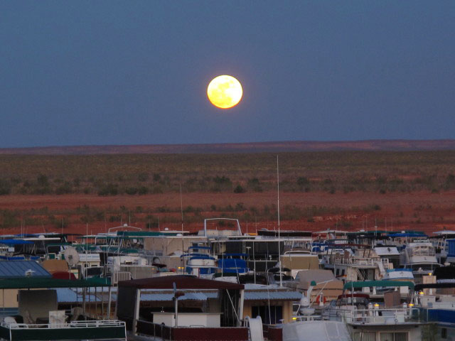 Wahweap Marina am Lake Powell (8. Mai)