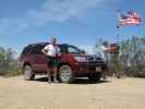 Ich und Papa auf der Mojave Road Central (4. Mai)