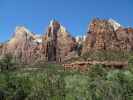 Court of the Patriarchs im Zion National Park (6. Mai)