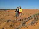 Papa und ich im Coral Pink Sand Dunes State Park (7. Mai)