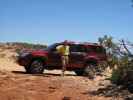 Ich am Ende des Moquith Mountain Jeep Trail (7. Mai)