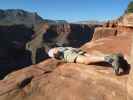 Ich am Toroweap Overlook im Grand Canyon National Park (8. Mai)