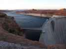 Glen Canyon Dam mit Lake Powell (8. Mai)