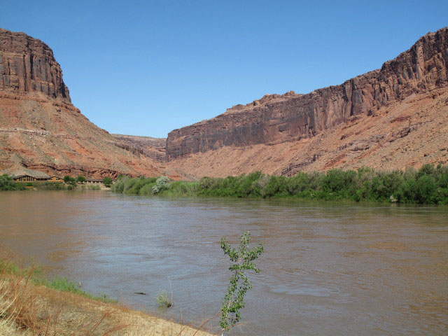 Colorado River zwischen Grand Junction und Moab (11. Mai)