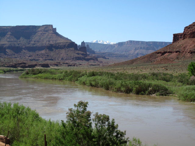 Colorado River zwischen Grand Junction und Moab (11. Mai)