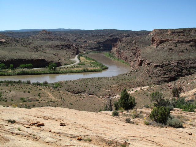 Colorado River vom Squaw Park Jeep Trail aus (11. Mai)