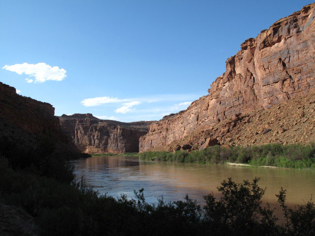 Colorado River zwischen Grand Junction und Moab (11. Mai)