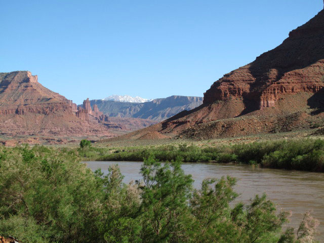 Colorado River zwischen Grand Junction und Moab (11. Mai)