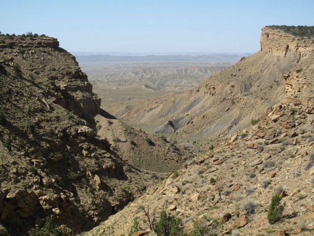 Book Cliffs vom Sagers Canyon Jeep Trail aus (12. Mai)