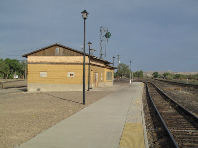 Bahnhof von Green River (12. Mai)