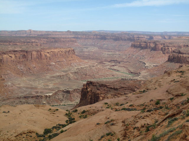 Dirty Devil River Canyon vom Burr Point aus (13. Mai)